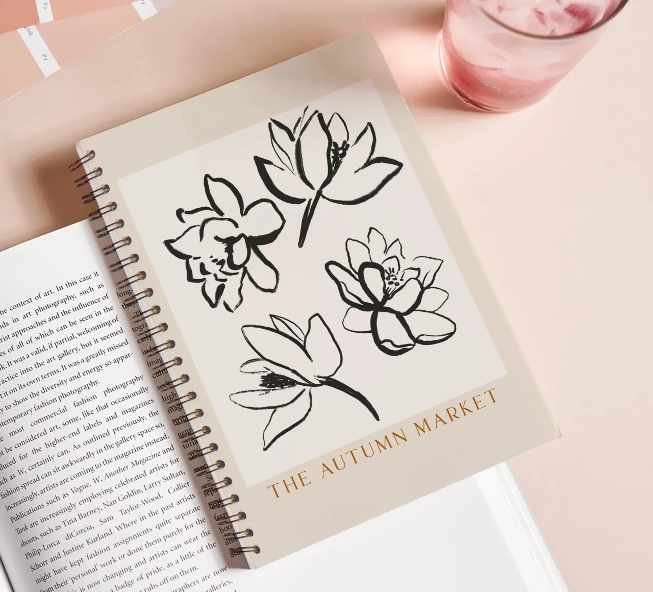 Pure Forms No 19 spiral notebook by treechild