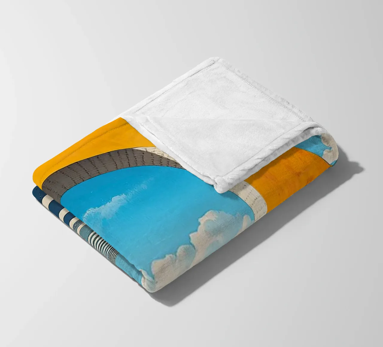 Surrealismo Architettura Design Geometria coperta in pile da Nikis Art Studio