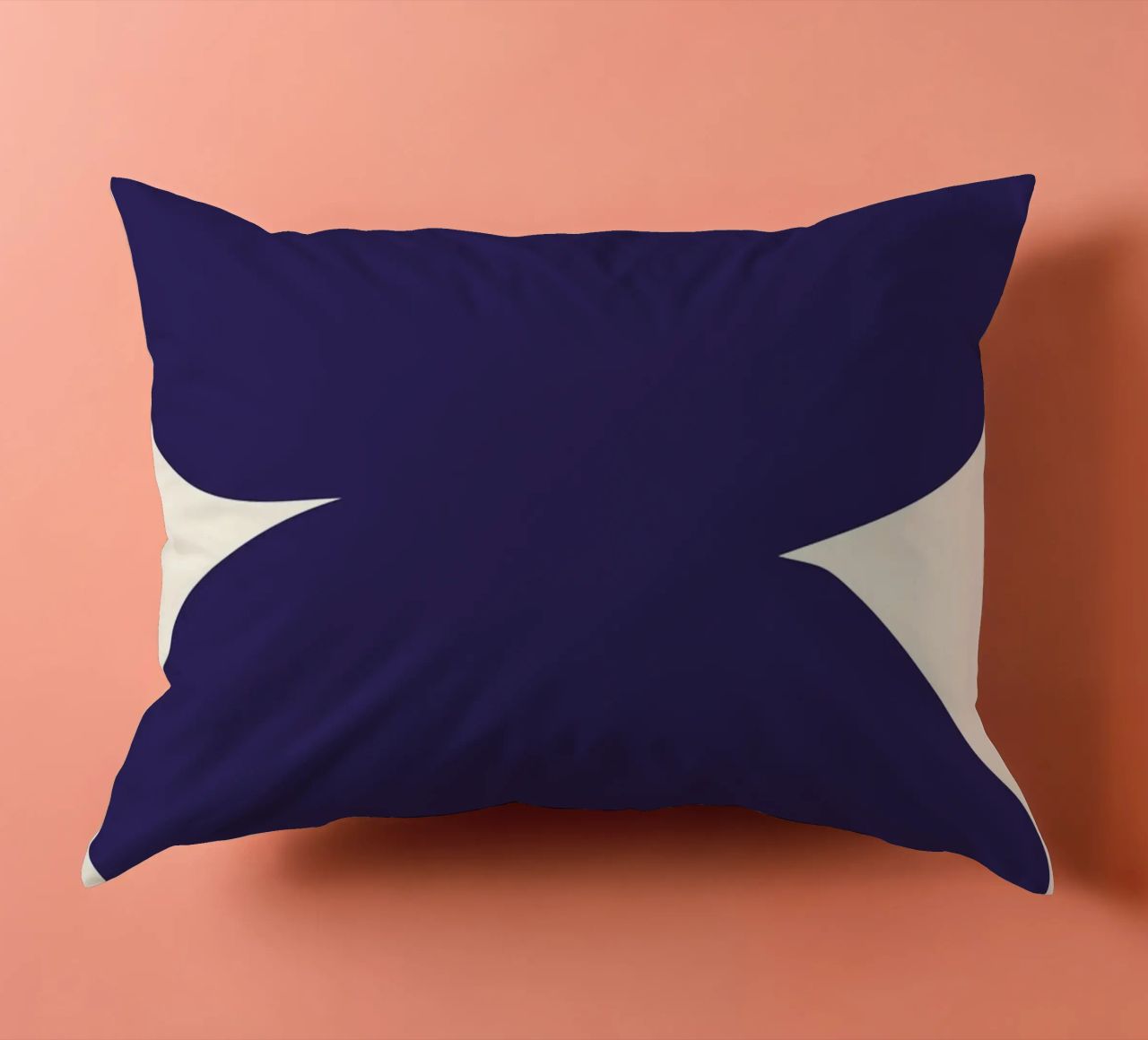 "Flow State" – Minimalist Abstract Shapes Print cuscino da PrintCessStudio