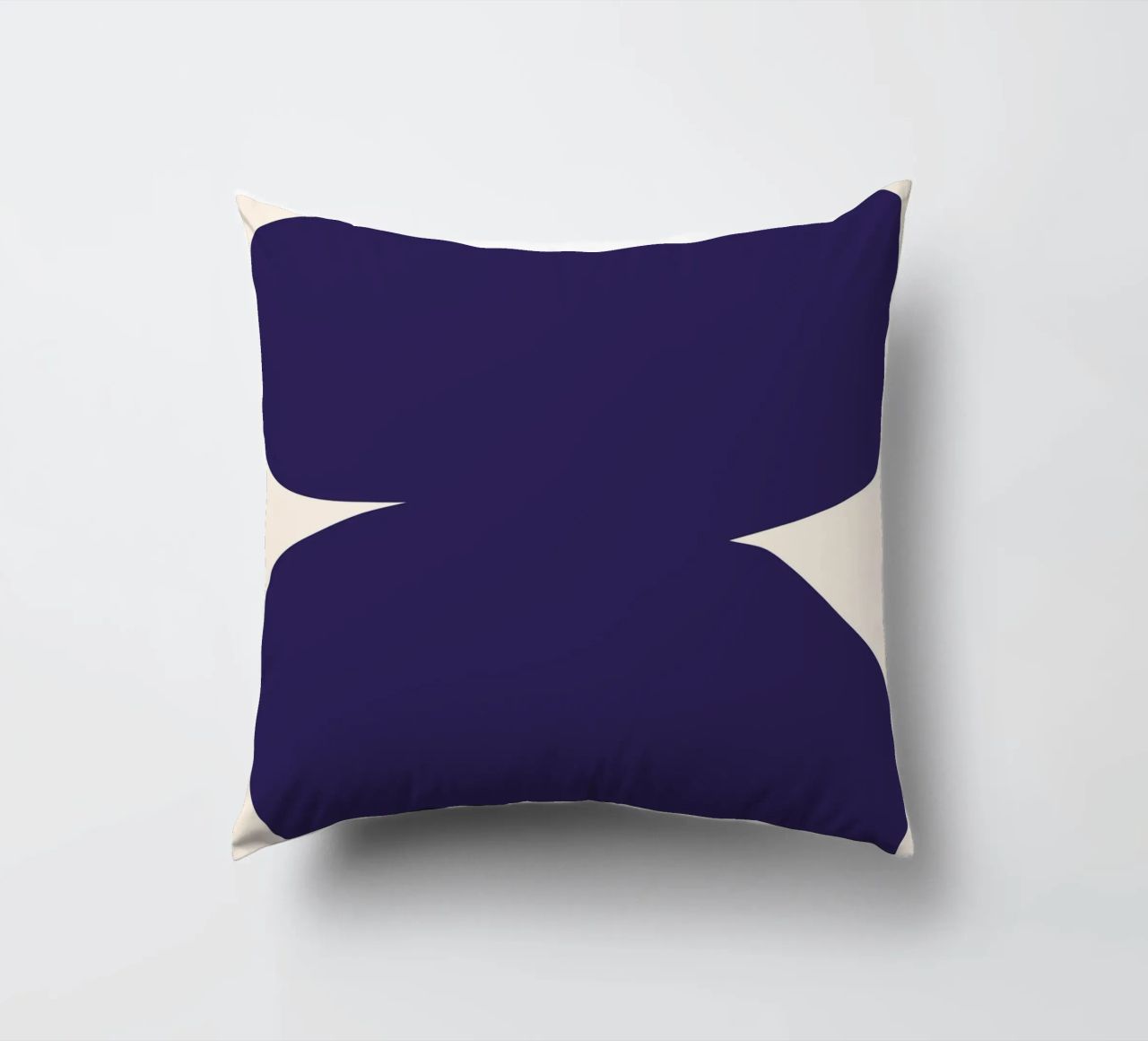 "Flow State" – Minimalist Abstract Shapes Print cuscino da PrintCessStudio