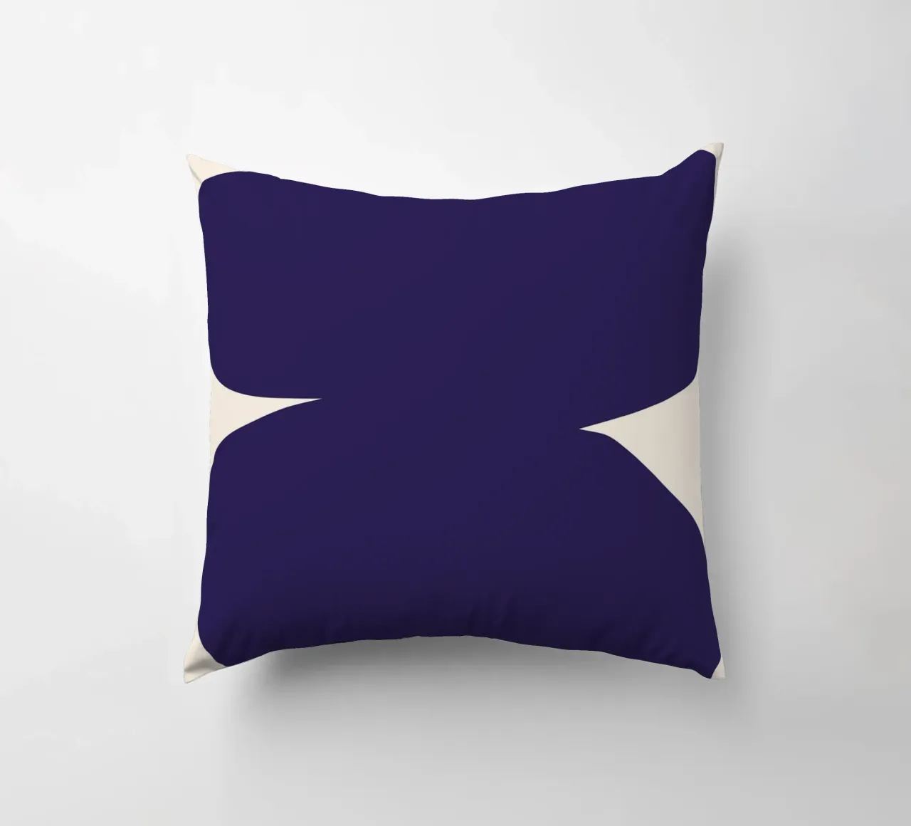 "Flow State" – Minimalist Abstract Shapes Print coussin de PrintCessStudio