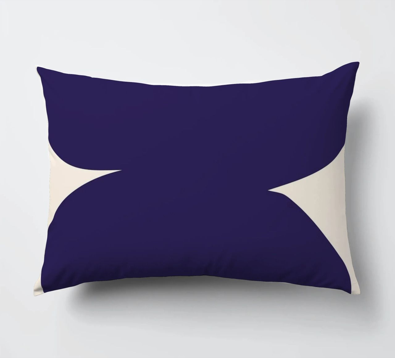 "Flow State" – Minimalist Abstract Shapes Print cuscino da PrintCessStudio