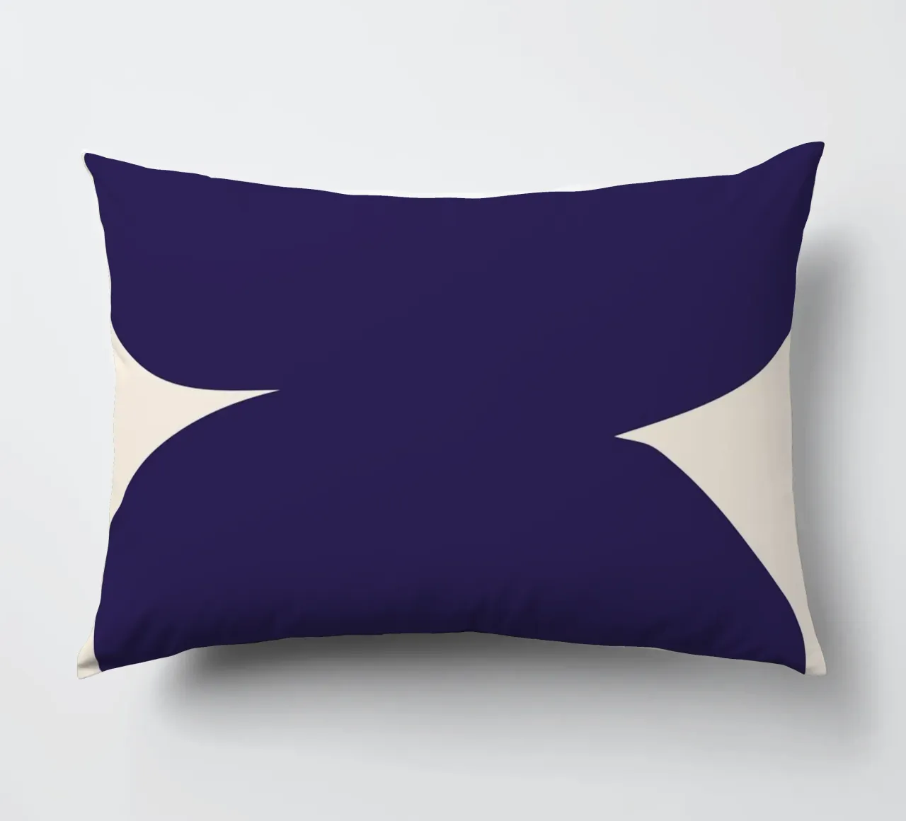 "Flow State" – Minimalist Abstract Shapes Print coussin de PrintCessStudio