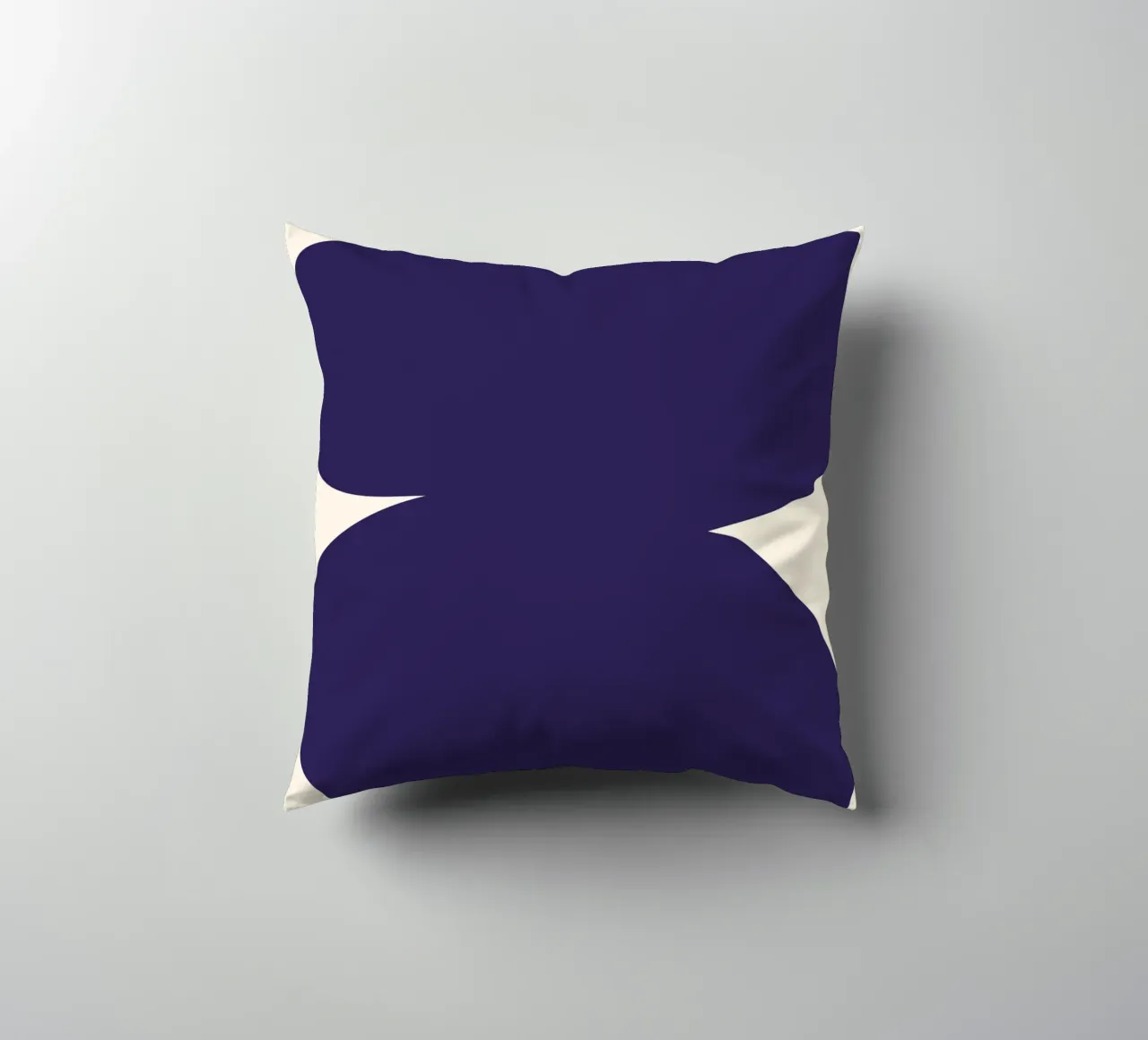 "Flow State" – Minimalist Abstract Shapes Print cuscino da PrintCessStudio