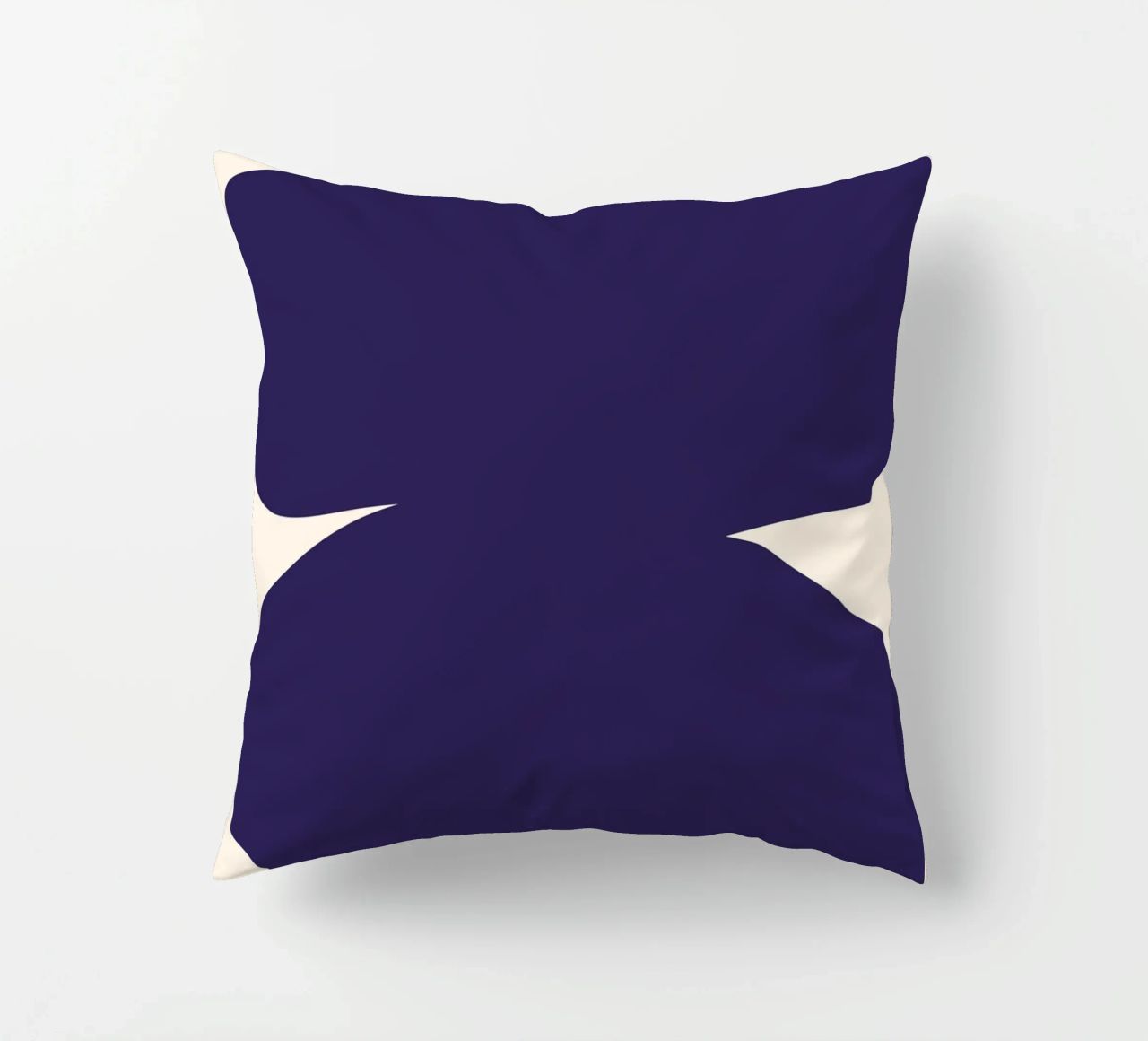 "Flow State" – Minimalist Abstract Shapes Print cuscino da PrintCessStudio