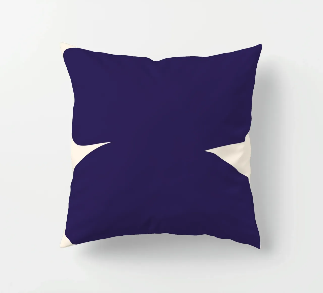 "Flow State" – Minimalist Abstract Shapes Print cuscino da PrintCessStudio