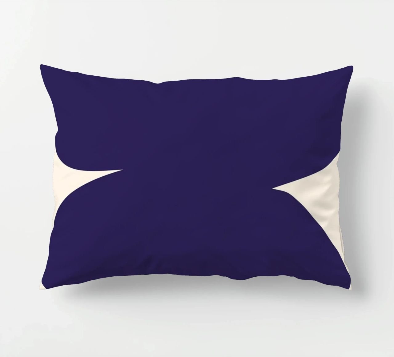 "Flow State" – Minimalist Abstract Shapes Print cuscino da PrintCessStudio