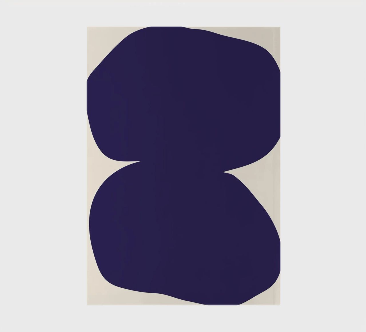 "Flow State" – Minimalist Abstract Shapes Print diario da PrintCessStudio