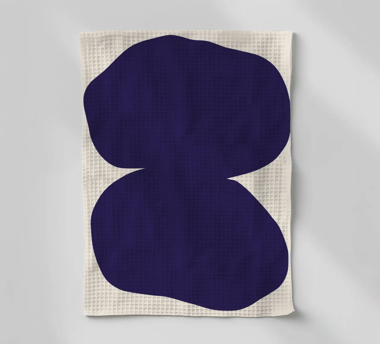 "Flow State" – Minimalist Abstract Shapes Print Geschirrtuch von PrintCessStudio