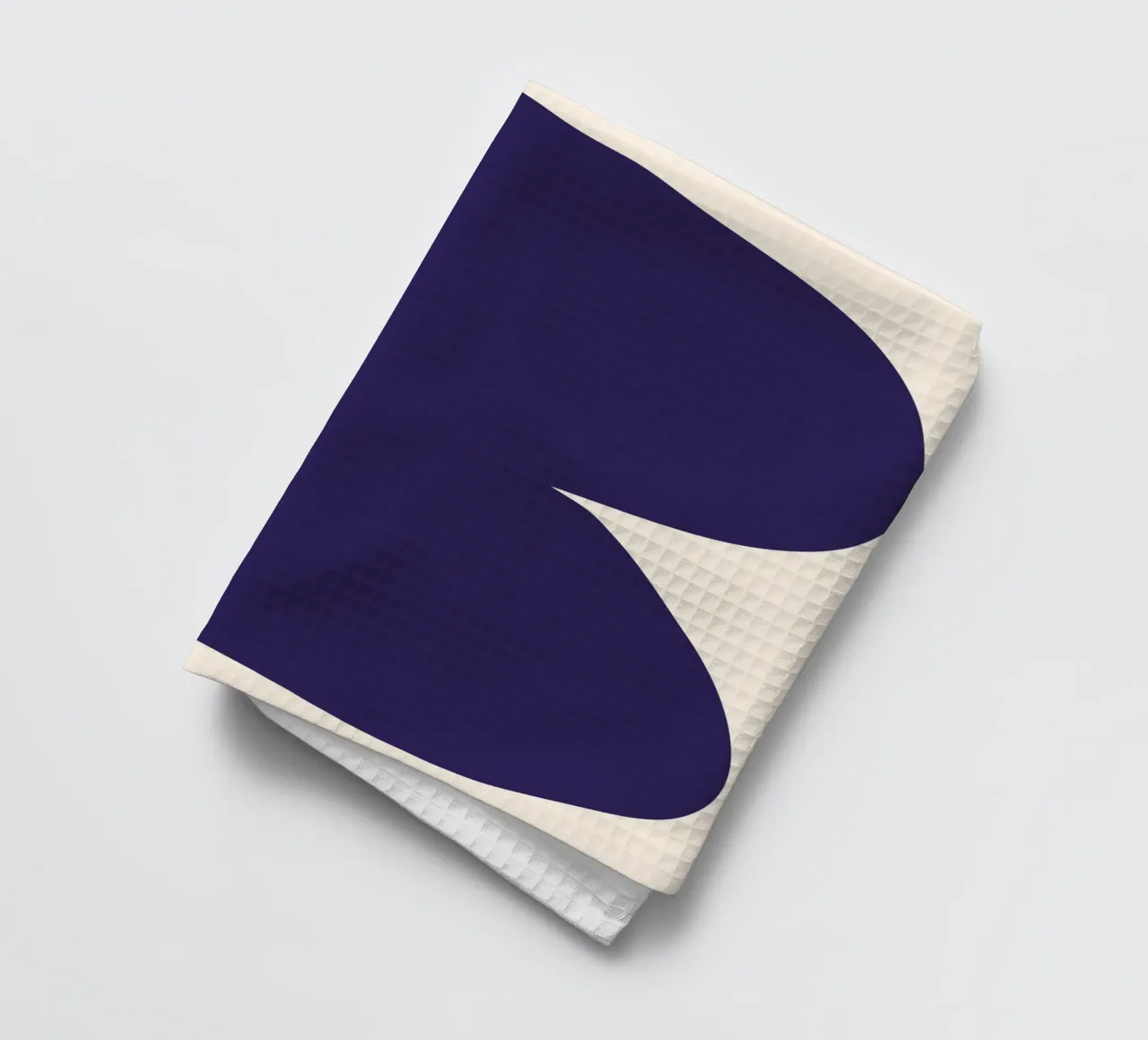 "Flow State" – Minimalist Abstract Shapes Print Geschirrtuch von PrintCessStudio