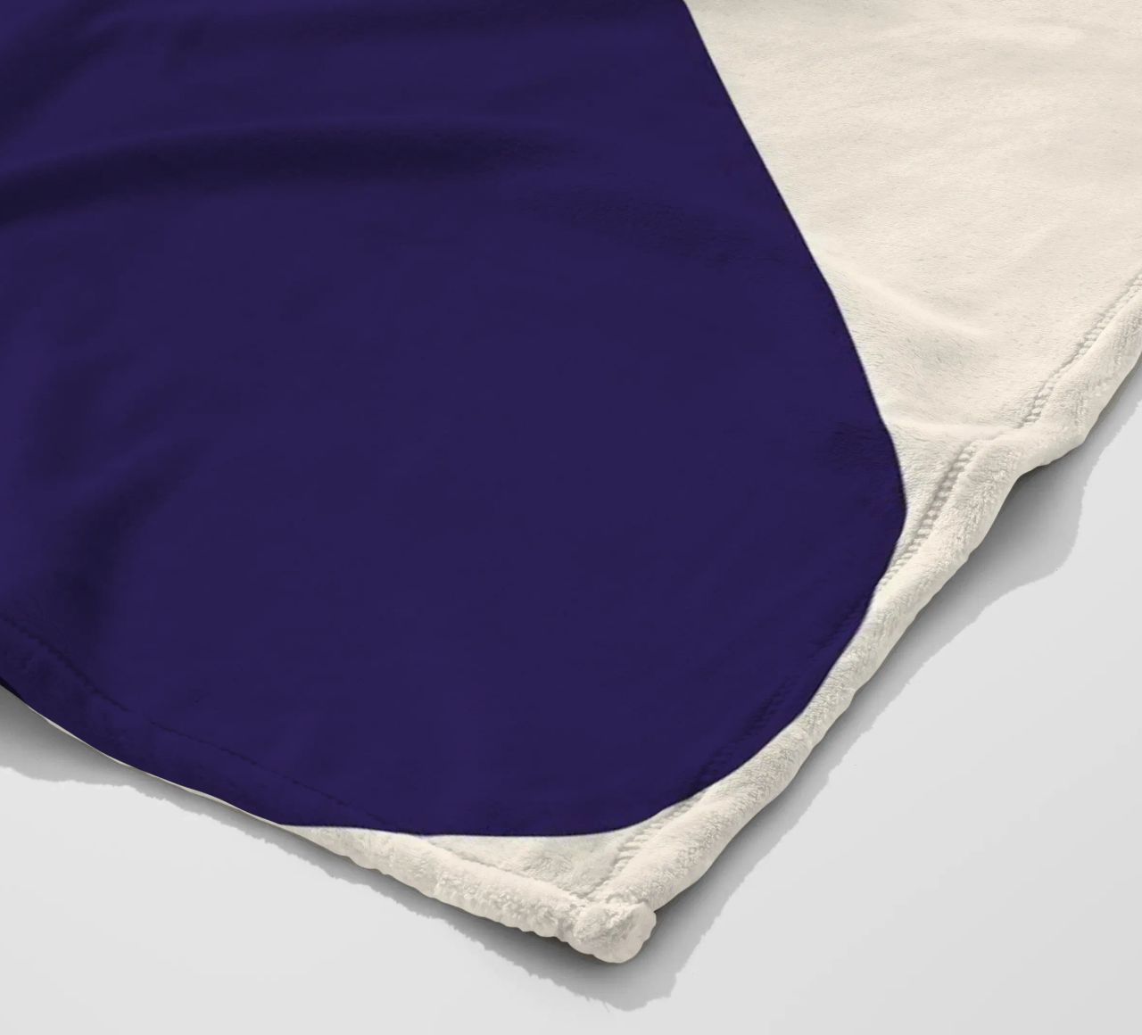 "Flow State" – Minimalist Abstract Shapes Print coperta in pile da PrintCessStudio