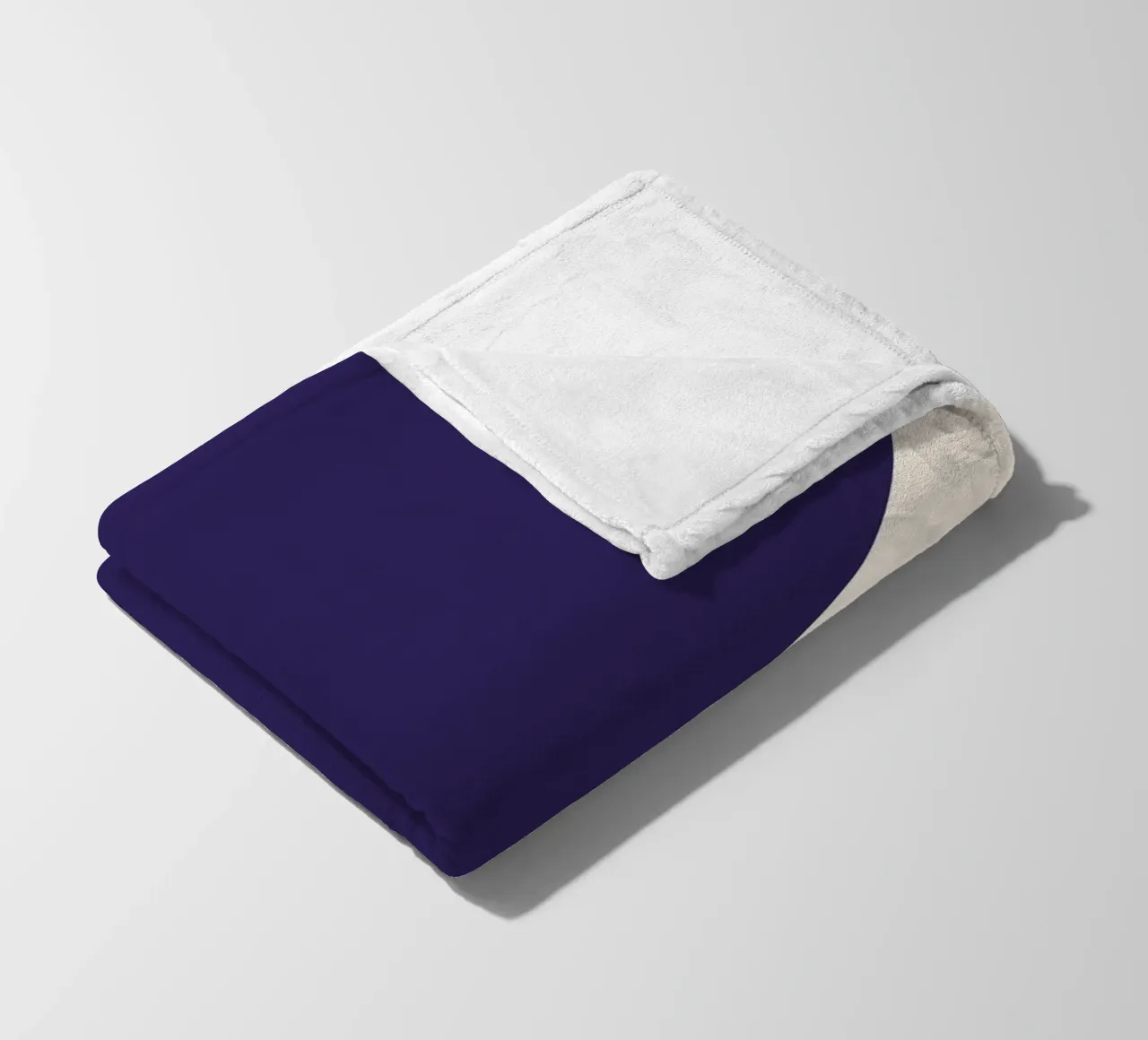 "Flow State" – Minimalist Abstract Shapes Print coperta in pile da PrintCessStudio