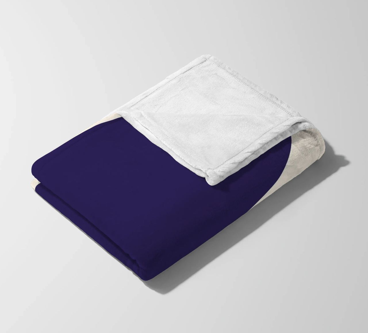 "Flow State" – Minimalist Abstract Shapes Print coperta in pile da PrintCessStudio