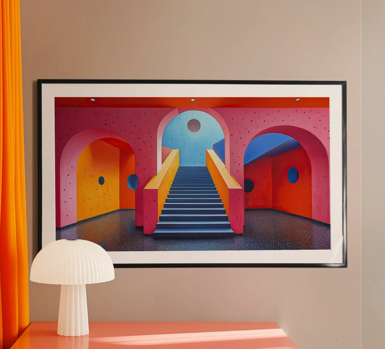 Surrealism Architecture Design Geometry hahnemühle by Nikis Art Studio
