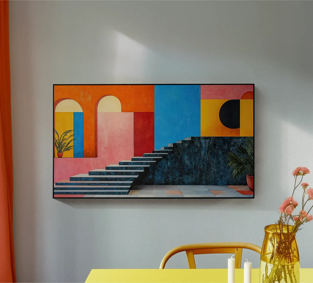 Surrealismo Architettura Design Geometria plexiglass da Nikis Art Studio