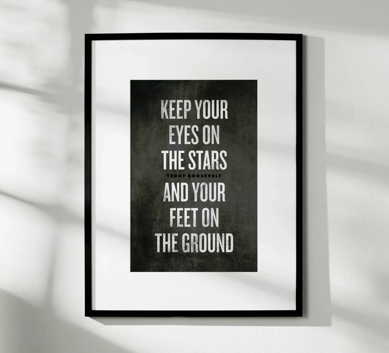 Eyes on the Stars poster con telaio in alluminio da Summerchamps