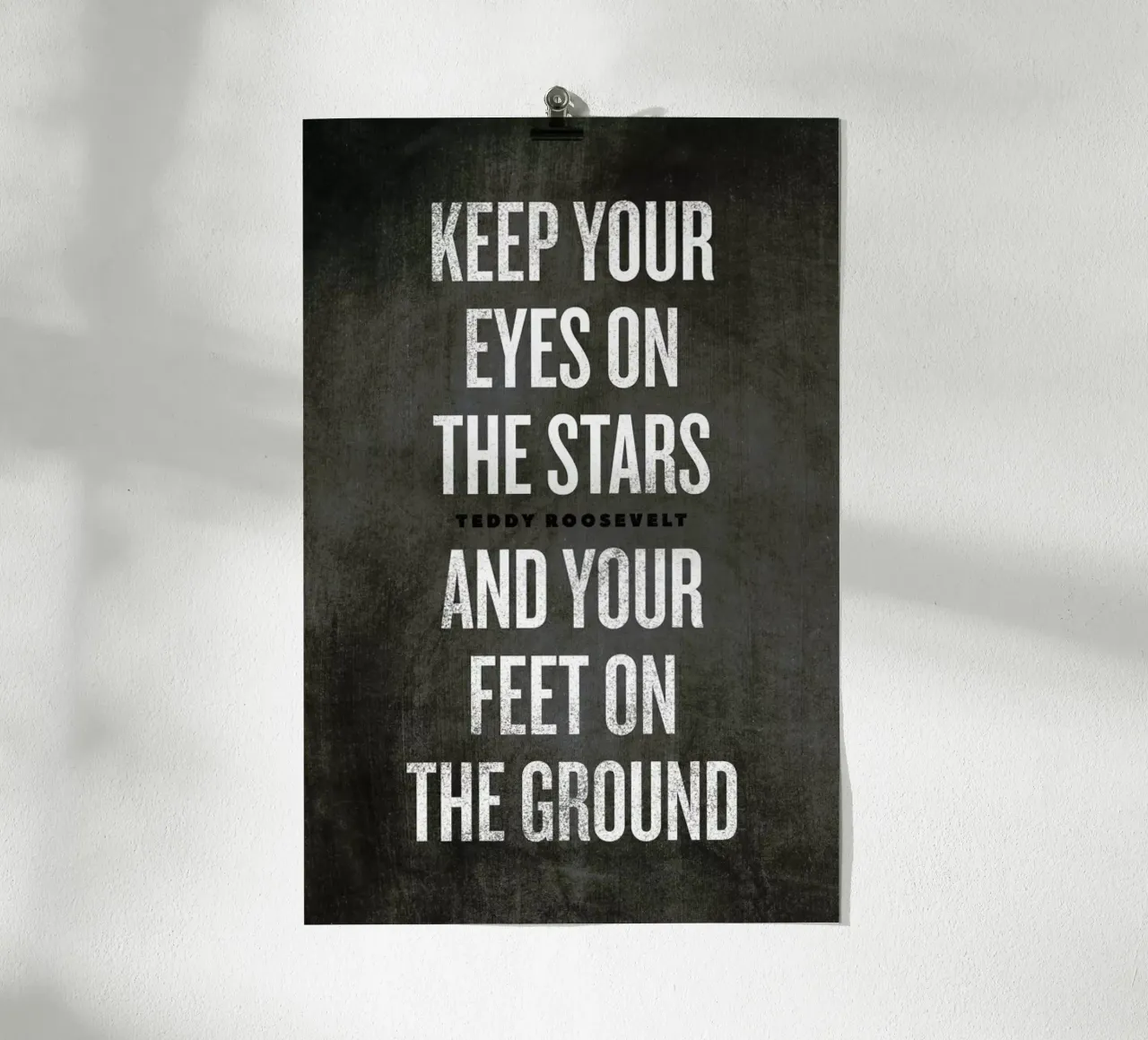 Eyes on the Stars poster con telaio in alluminio da Summerchamps