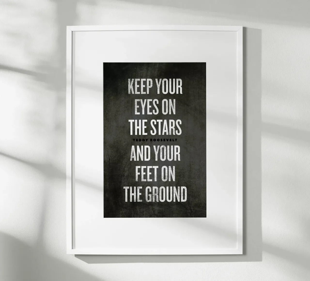 Eyes on the Stars poster con telaio in alluminio da Summerchamps