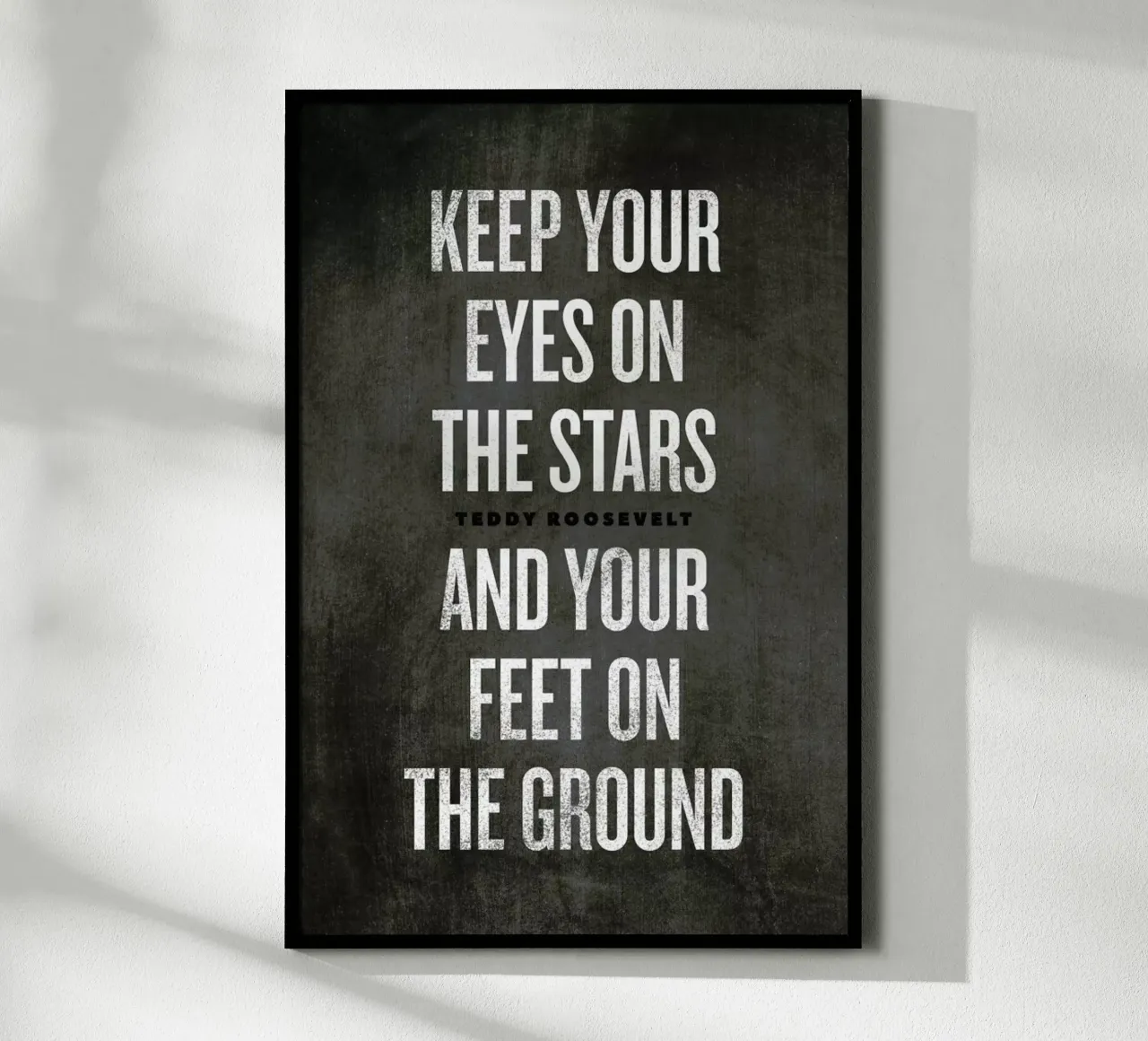 Eyes on the Stars poster con telaio in alluminio da Summerchamps