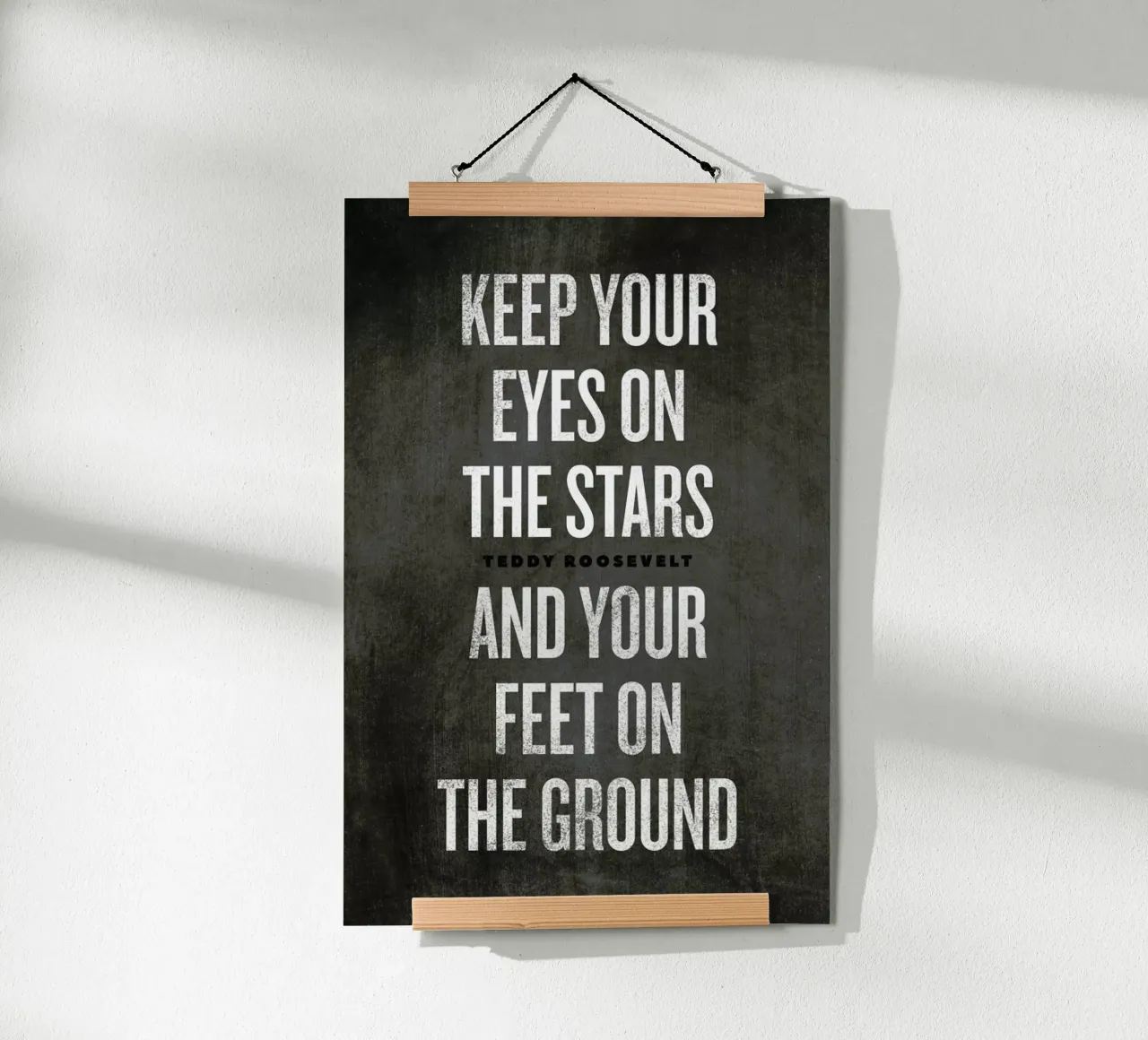 Eyes on the Stars poster con telaio in alluminio da Summerchamps