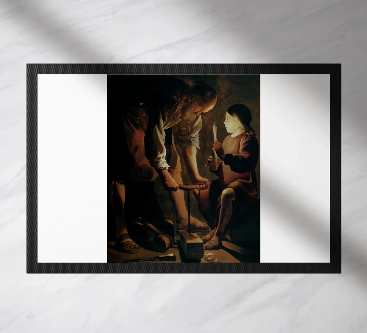 Georges de La Tour - Giuseppe il falegname zerbino da Timeless Artworks