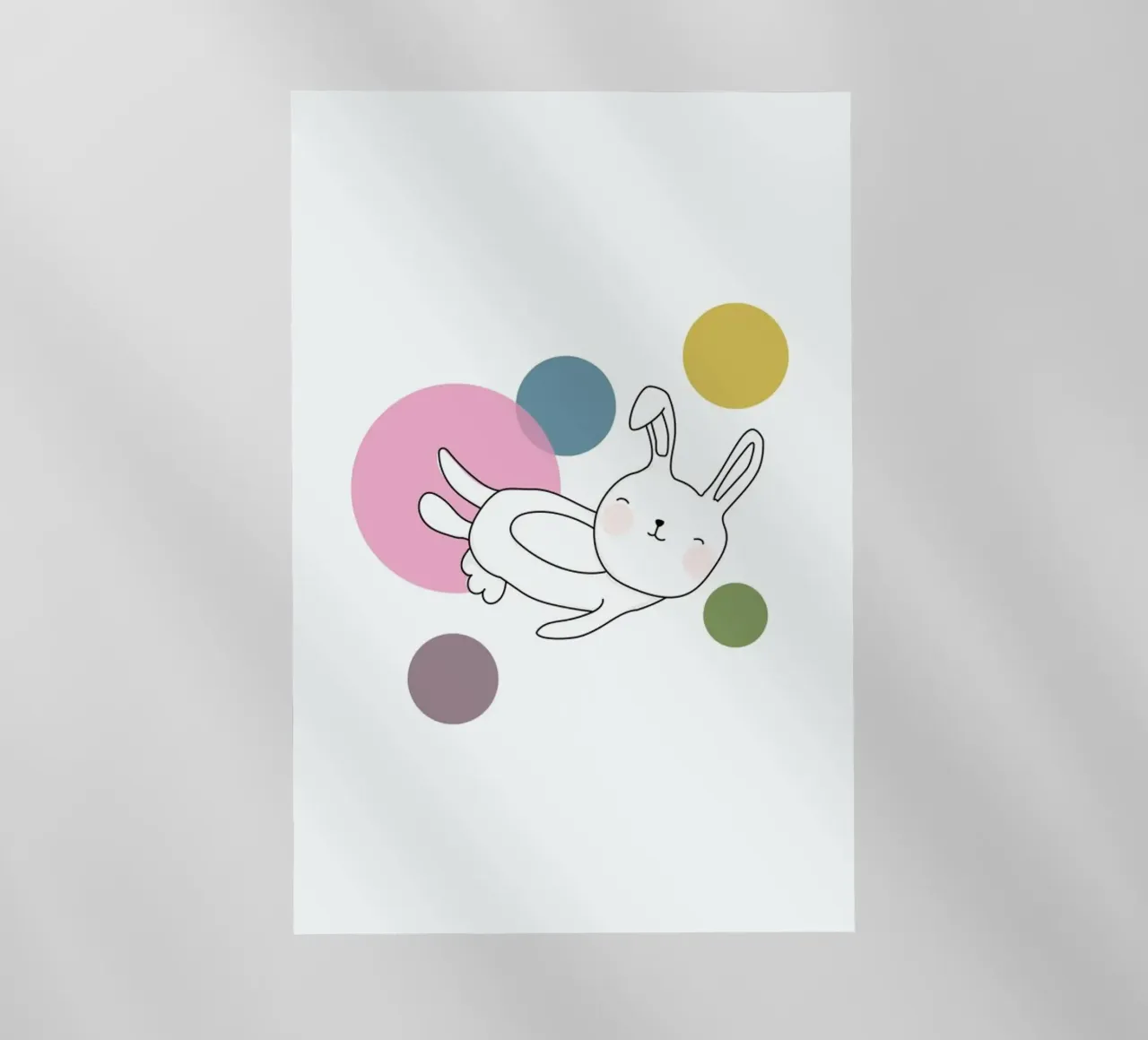 Space Rabbits Neo pellicola backlit da Christina Heitmann