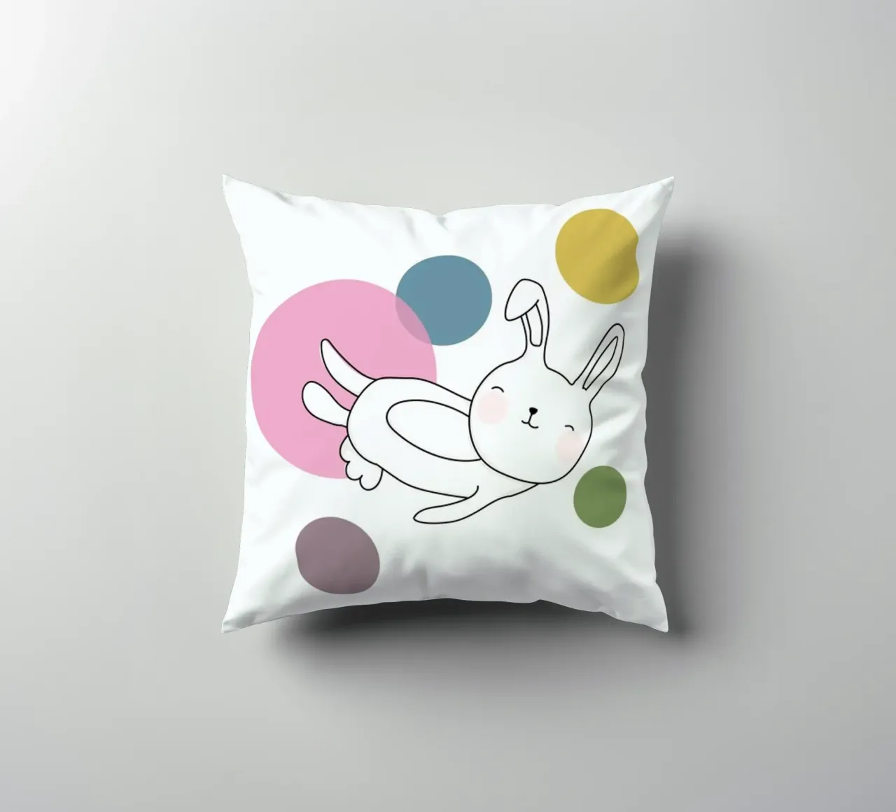 Space Rabbits Neo cuscino da Christina Heitmann