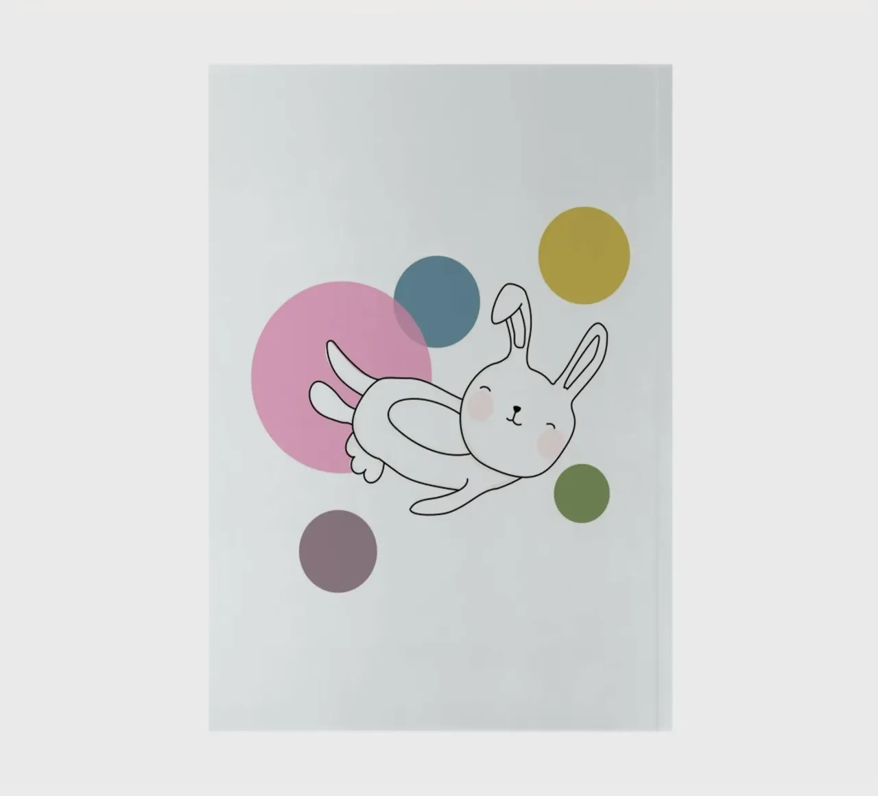 Space Rabbits Neo notebook by Christina Heitmann