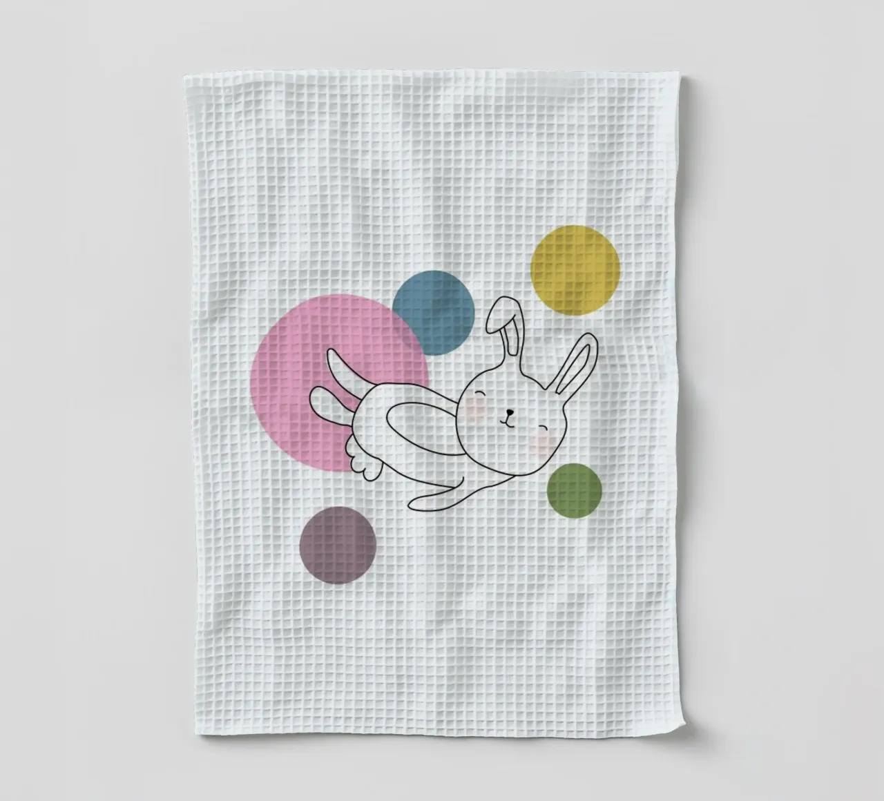 Space Rabbits Neo canovaccio da cucina da Christina Heitmann