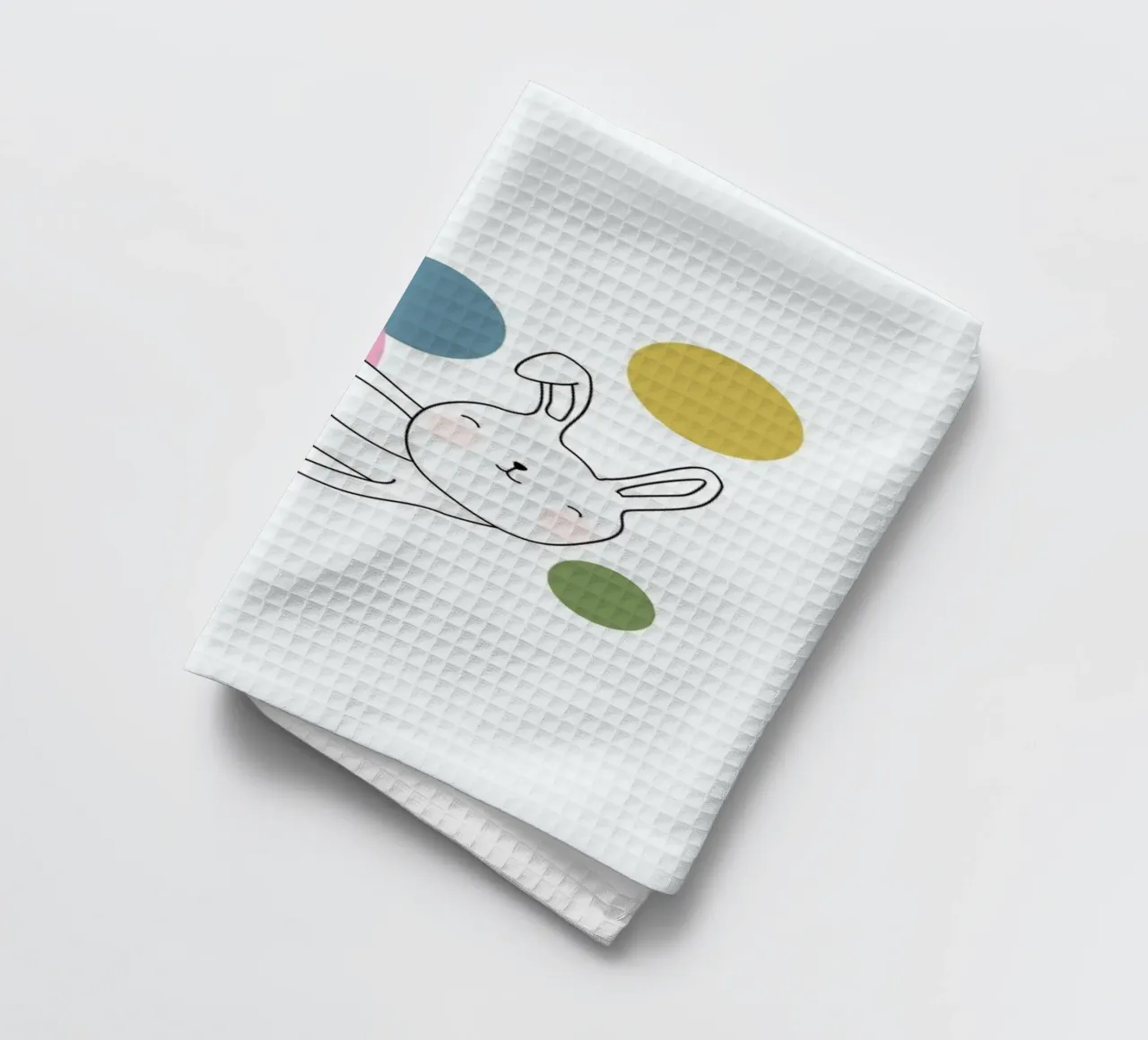 Space Rabbits Neo canovaccio da cucina da Christina Heitmann
