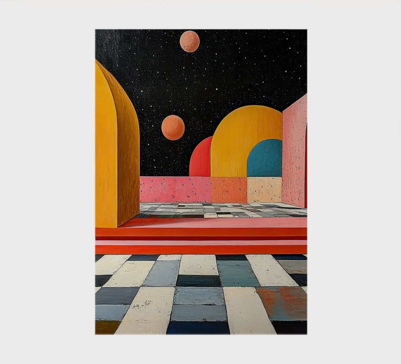 Surrealismo Architettura Design Geometria diario da Nikis Art Studio
