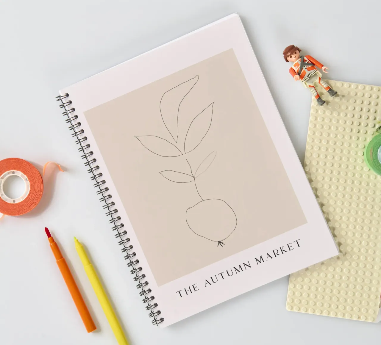 Pure Forms No 28 spiral notebook by treechild