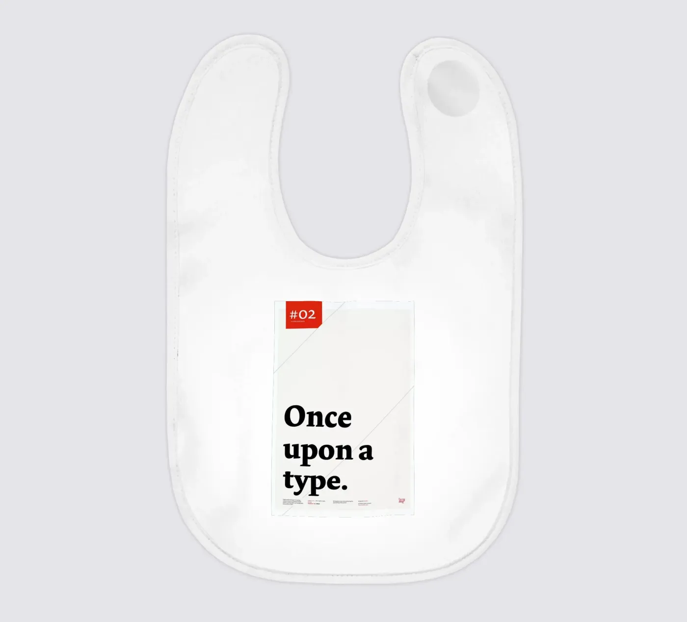 Once upon a type bavaglino da Stefano Joker Lionetti