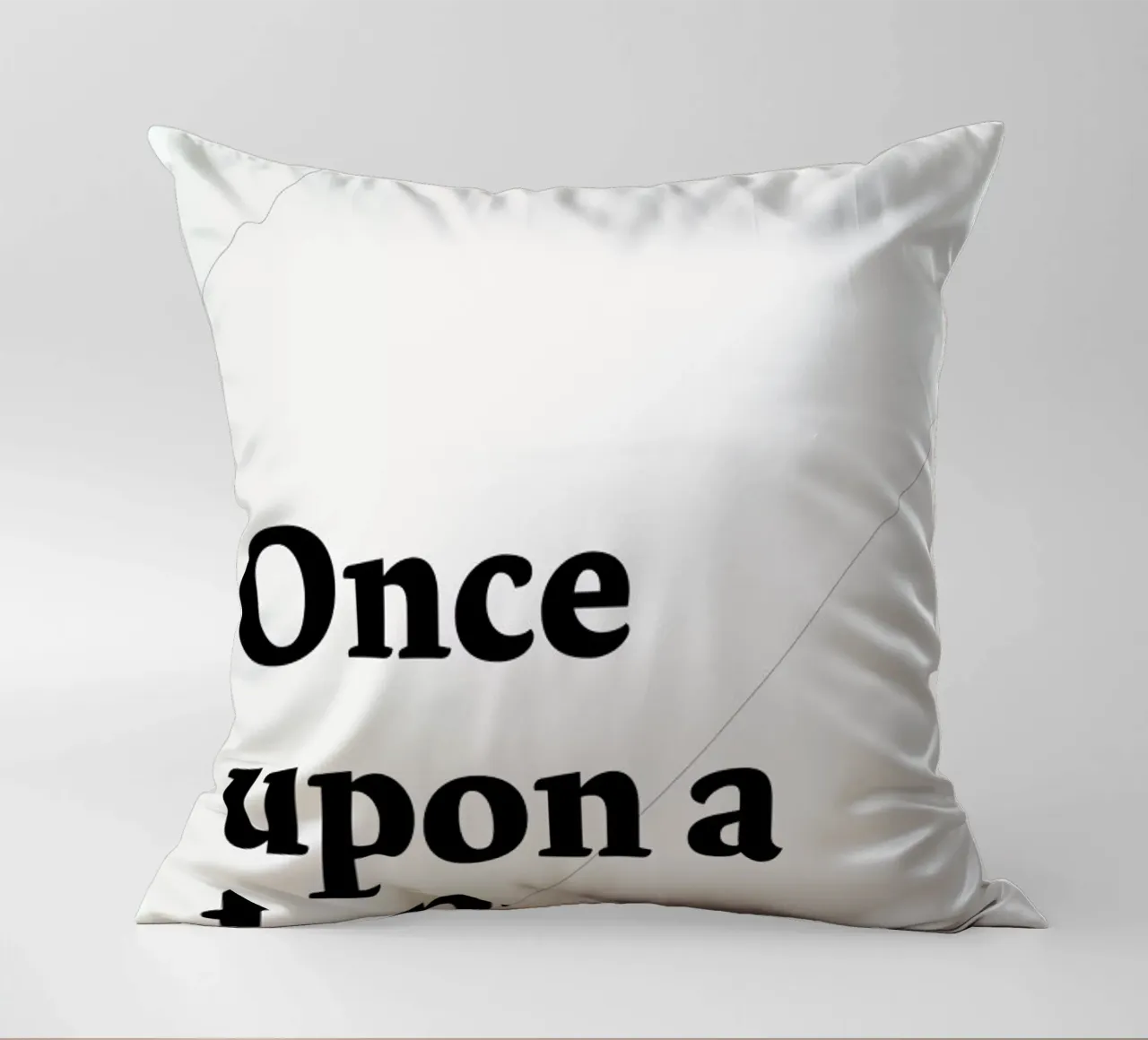 Once upon a type cuscino da Stefano Joker Lionetti