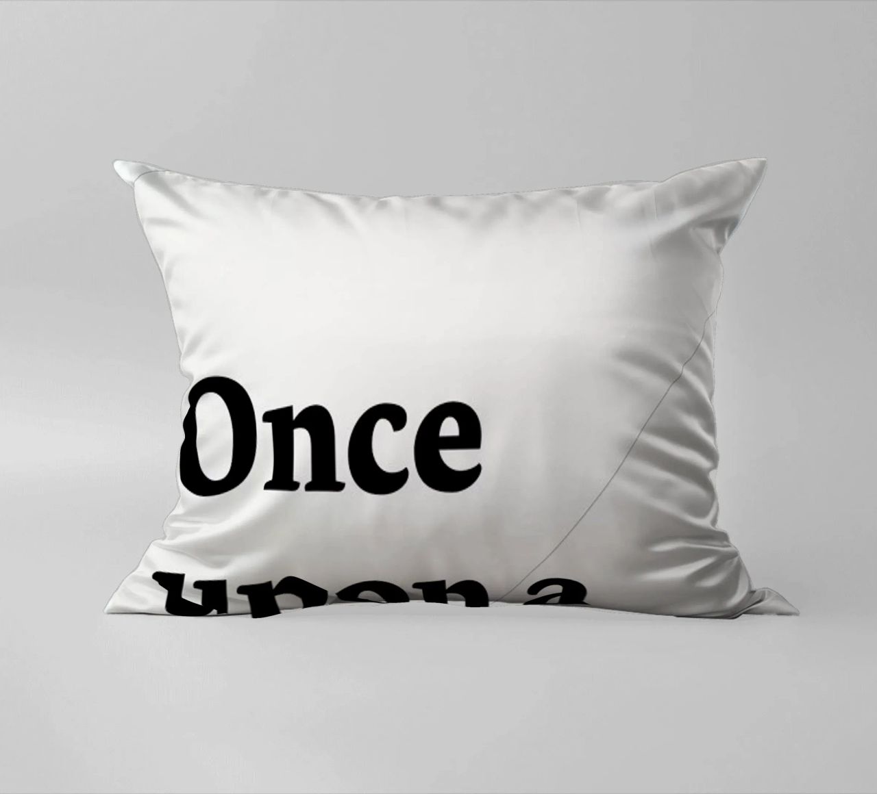 Once upon a type cuscino da Stefano Joker Lionetti