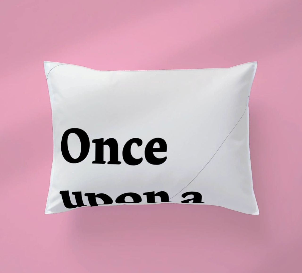 Once upon a type cuscino da Stefano Joker Lionetti