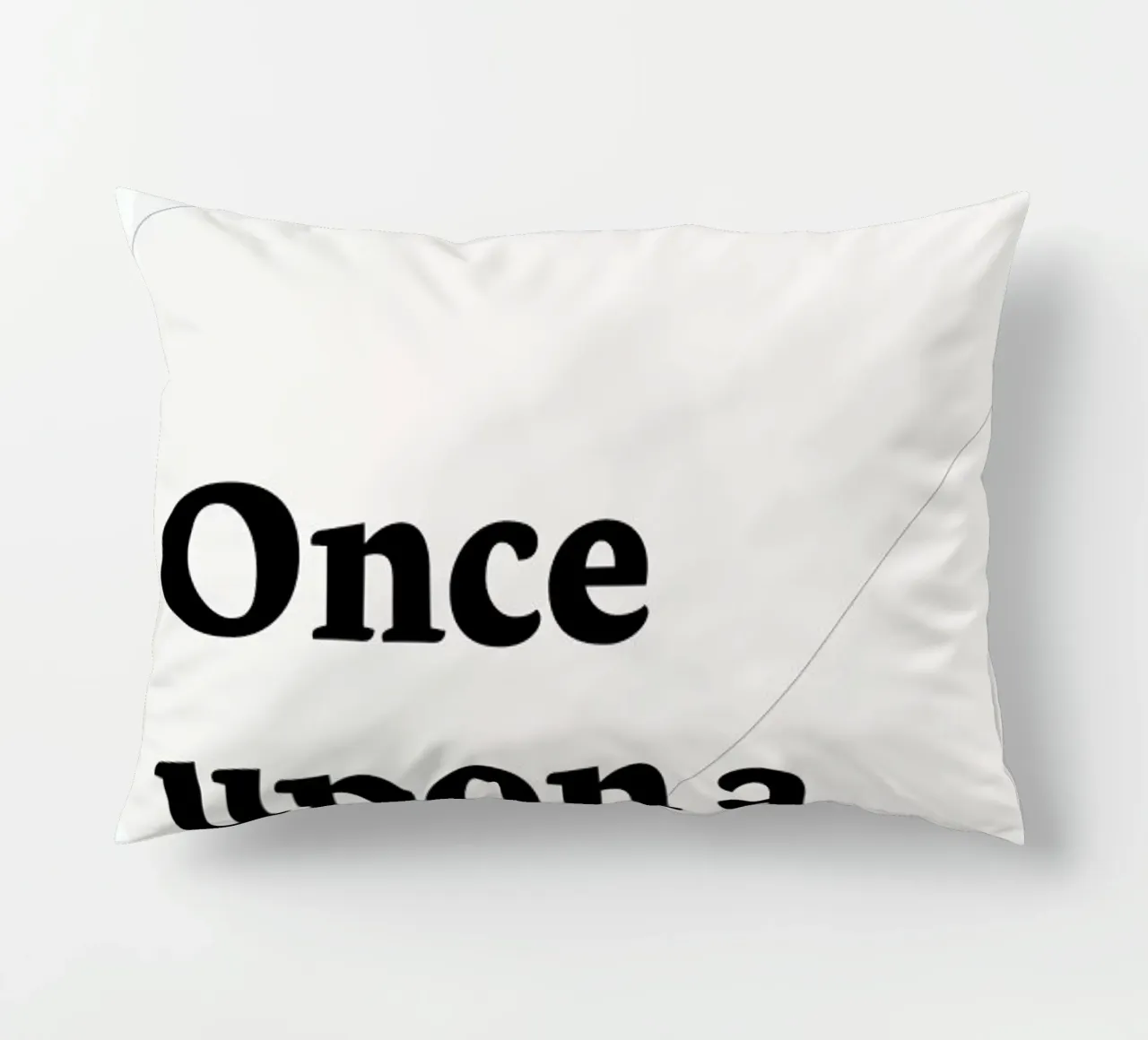 Once upon a type cuscino da Stefano Joker Lionetti