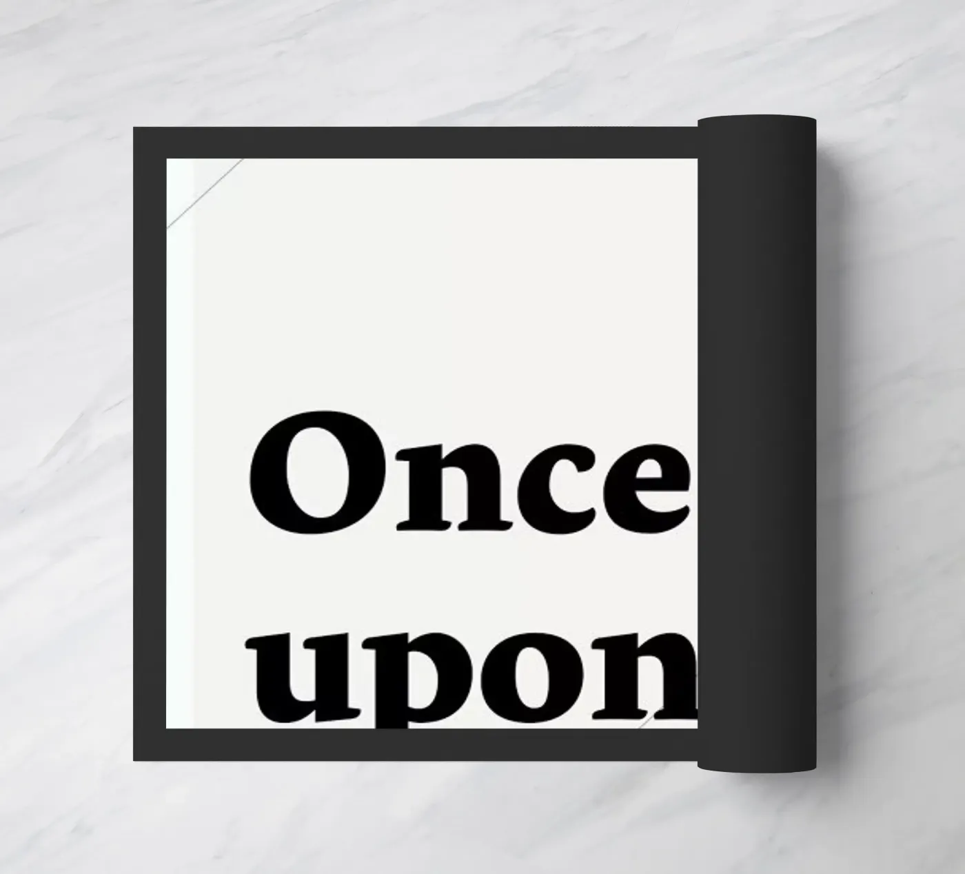 Once upon a type doormat by Stefano Joker Lionetti