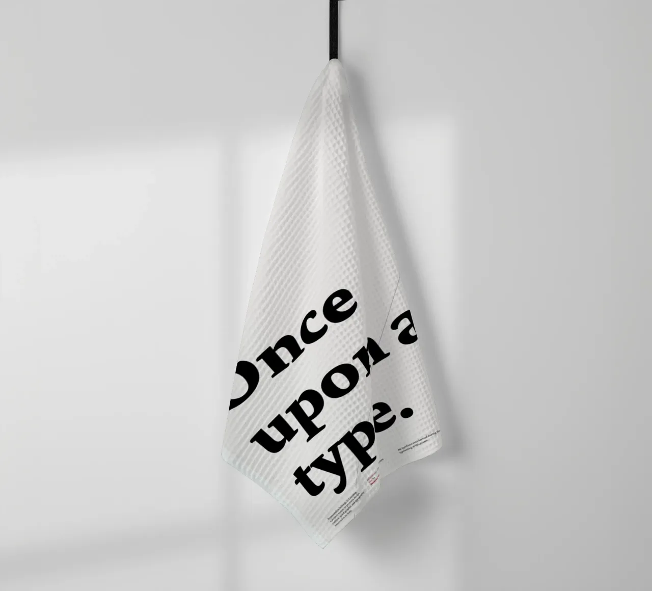 Once upon a type torchon de Stefano Joker Lionetti