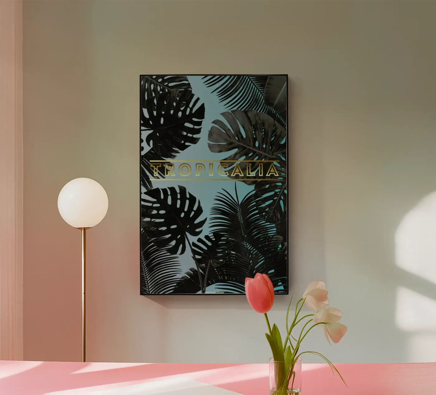 Plants 4 acrylic glass by Marc Schulthess