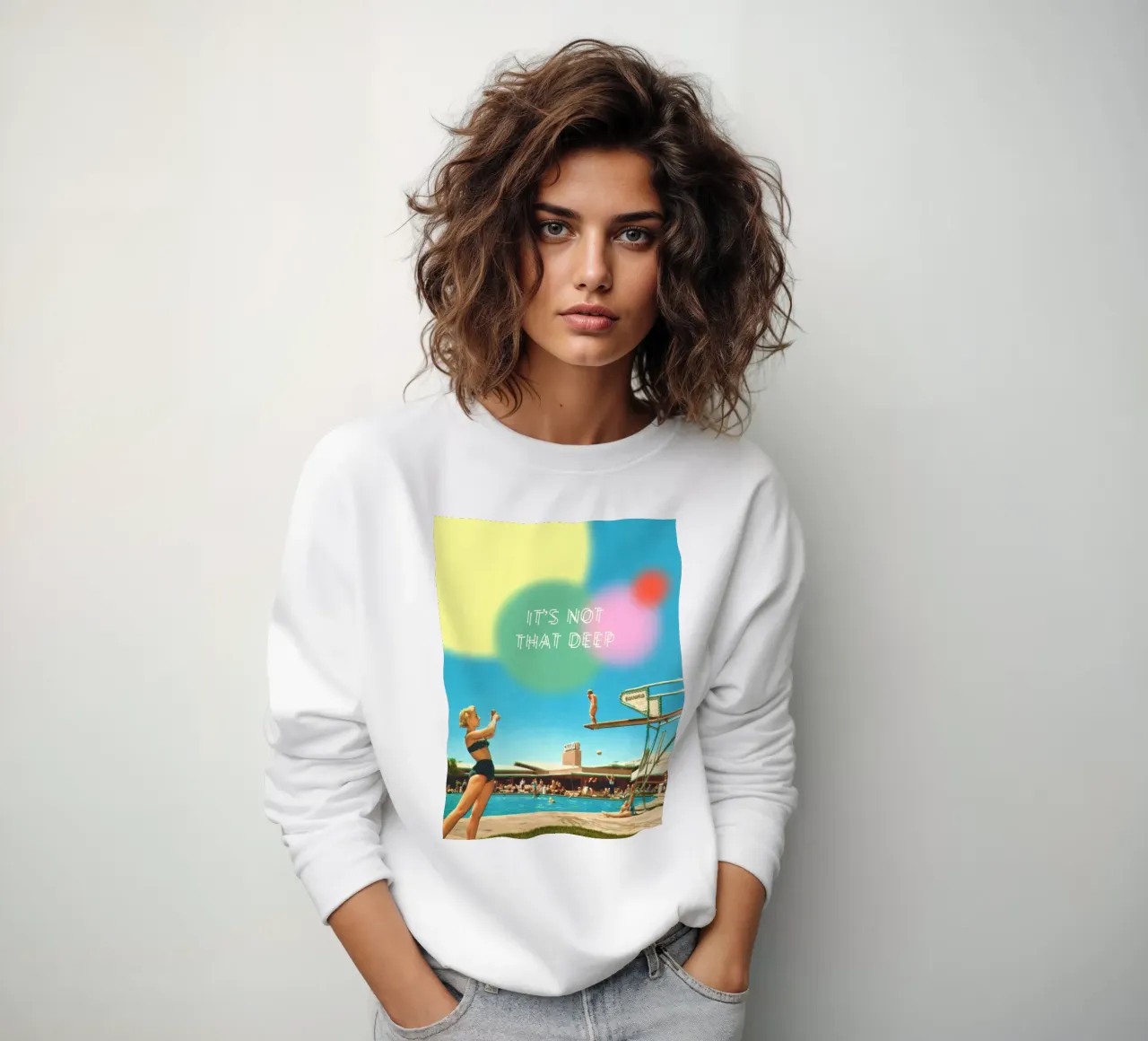 It's not that deep felpa da MsGonzalez