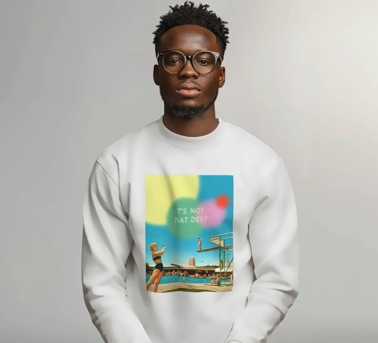 It's not that deep felpa da MsGonzalez