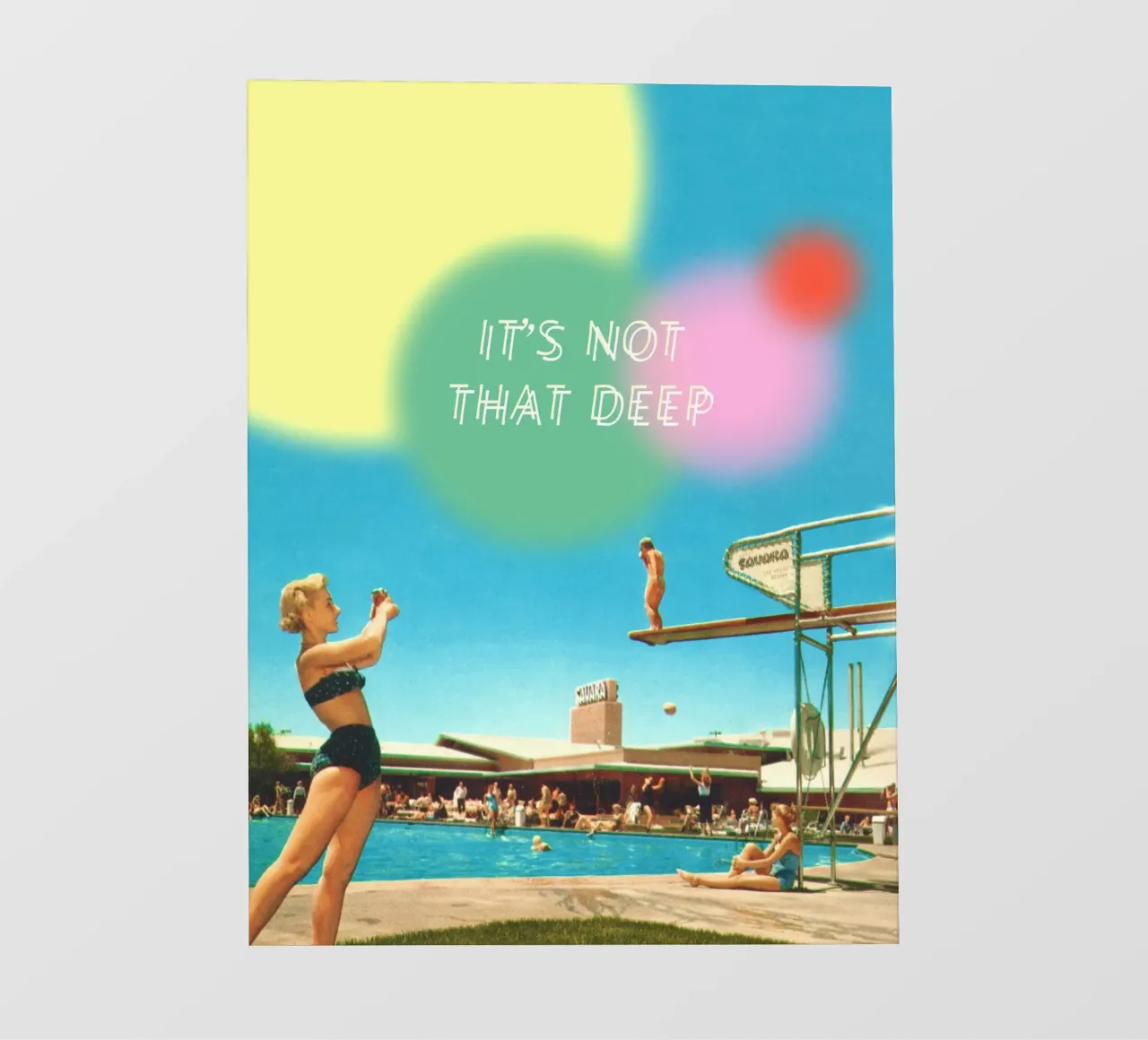 It's not that deep telo in pvc da MsGonzalez