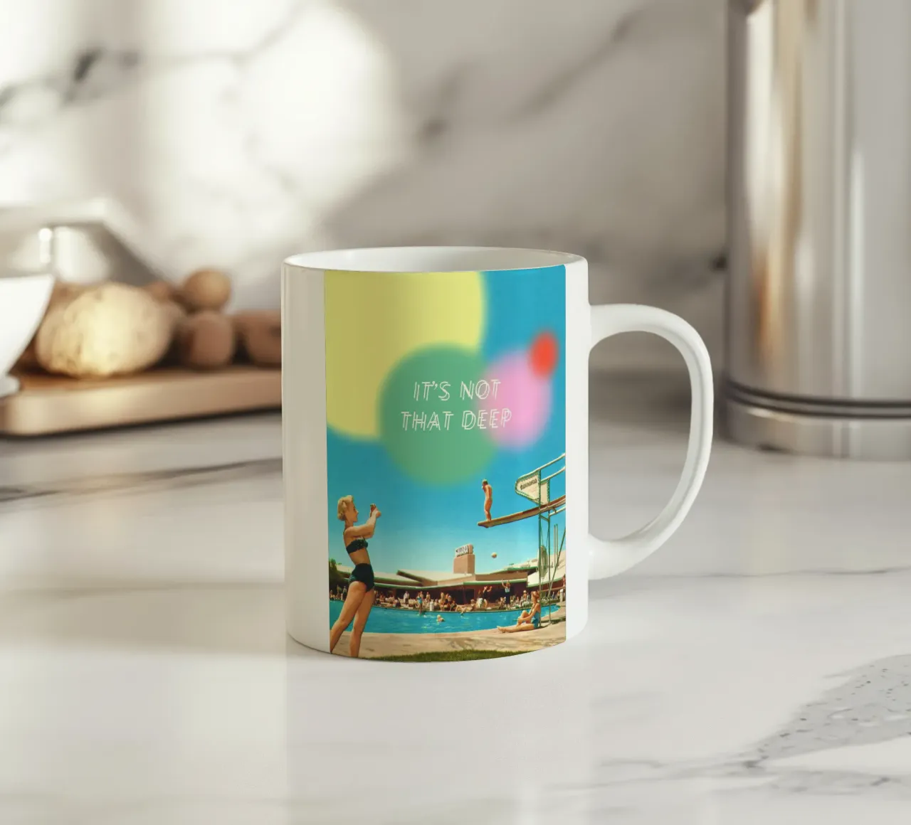 It's not that deep tazza in ceramica da MsGonzalez