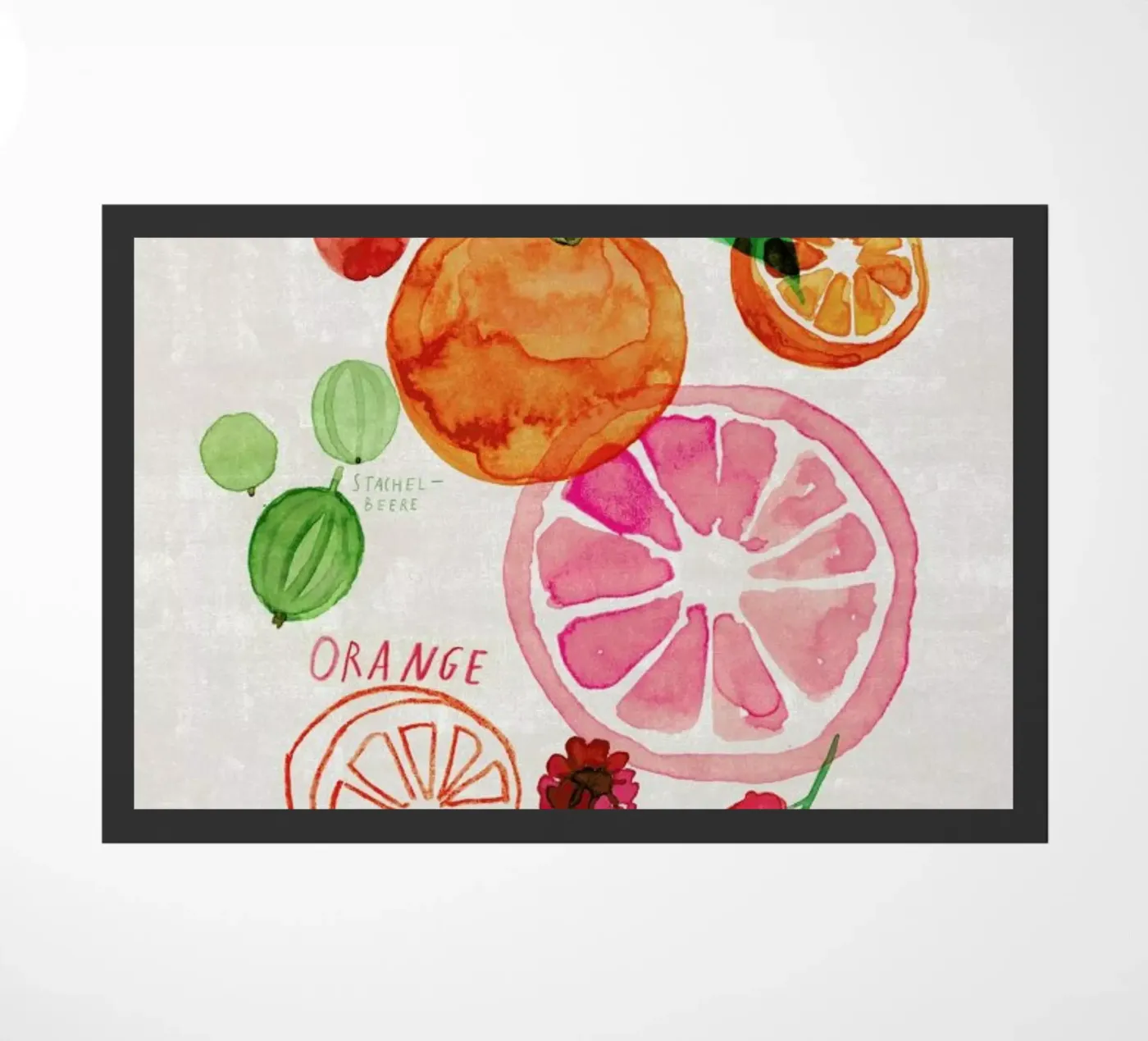 Obst deurmat van Rinah Lang