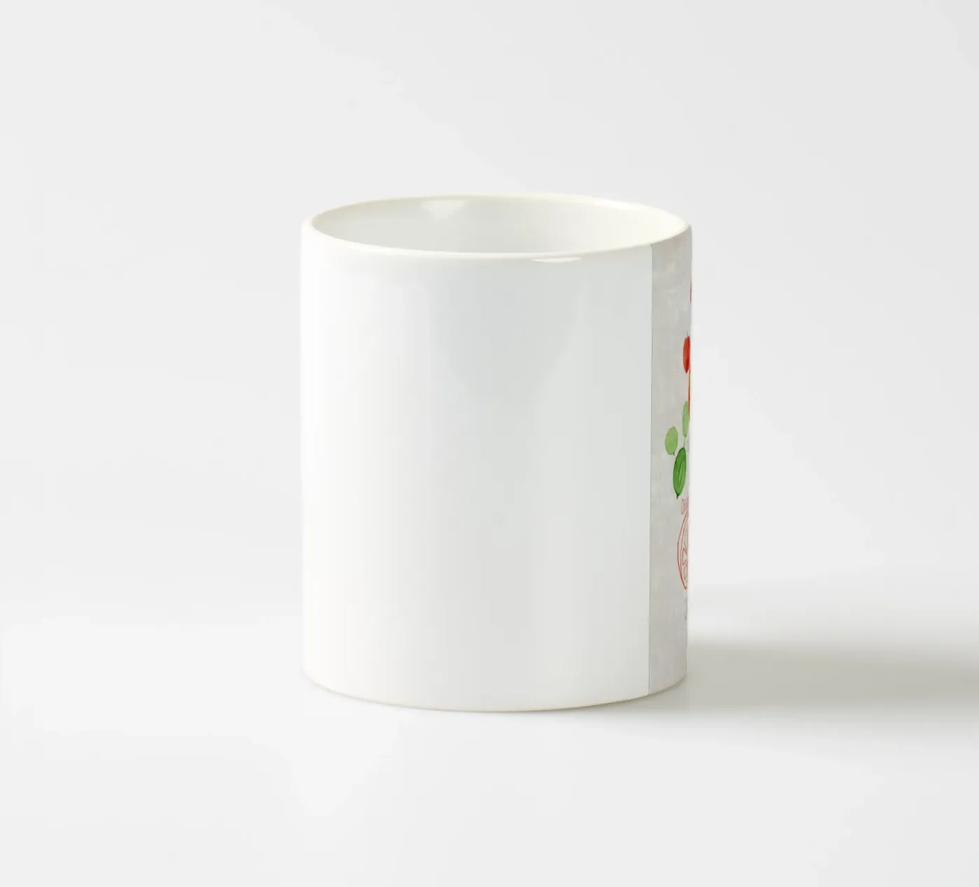 Obst ceramic mug by Rinah Lang