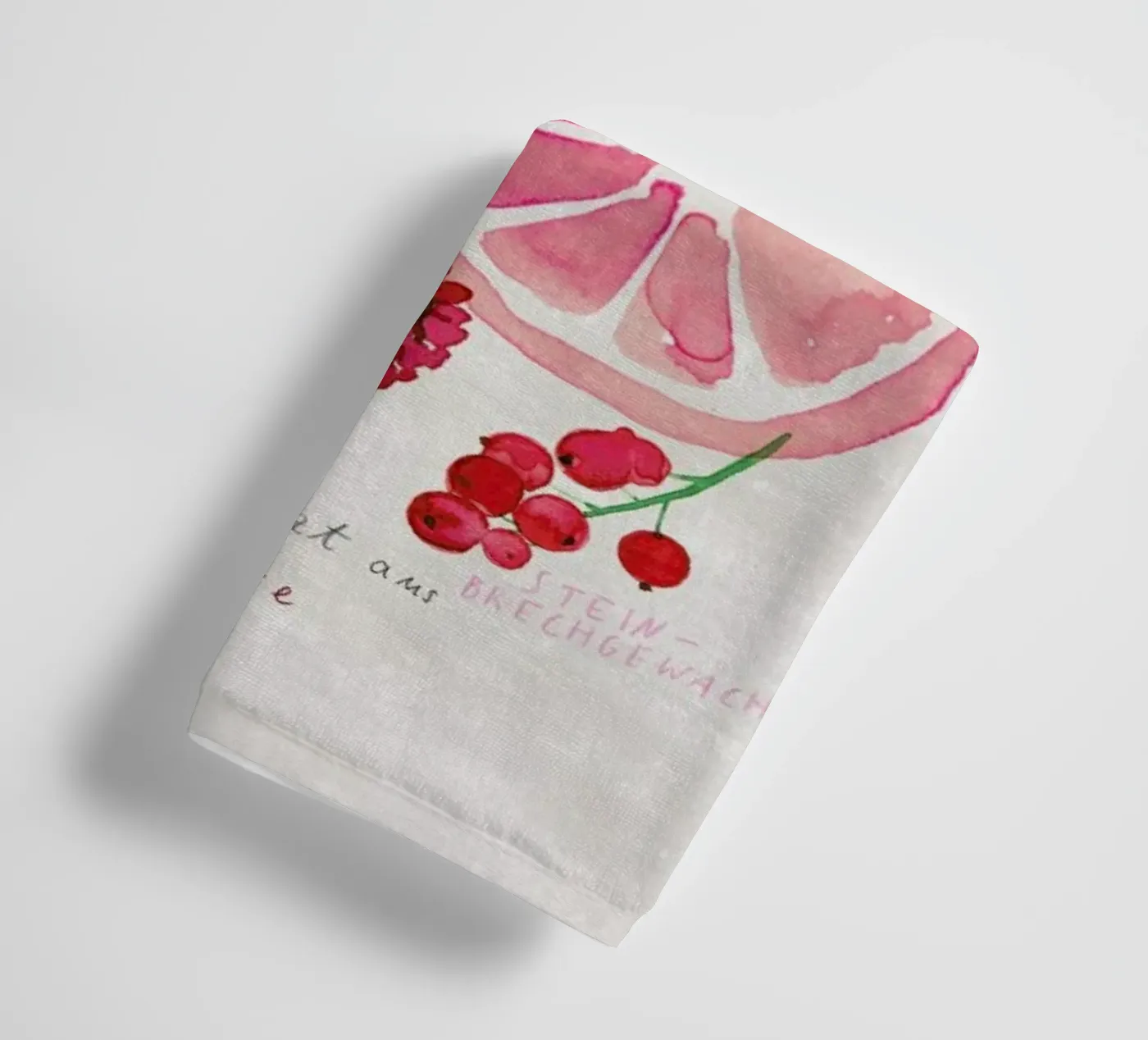 Obst badhanddoek van Rinah Lang