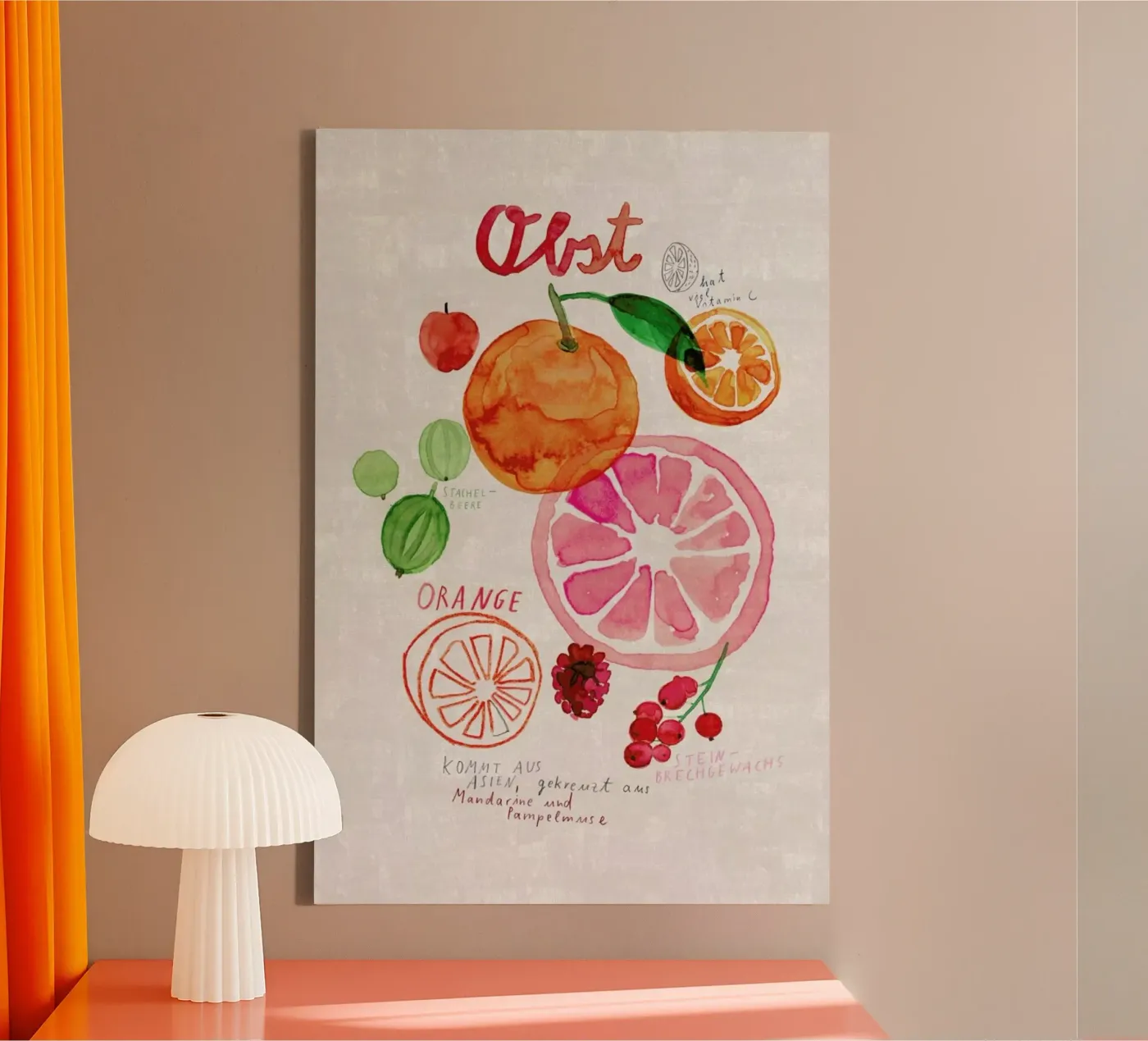 Obst tela da Rinah Lang