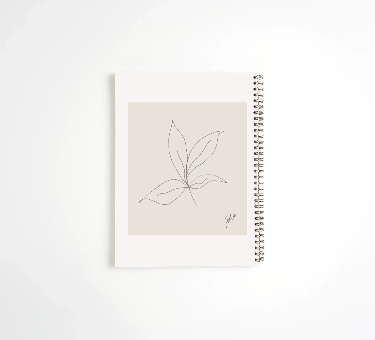Pure Forms No 34 spiral notebook by treechild