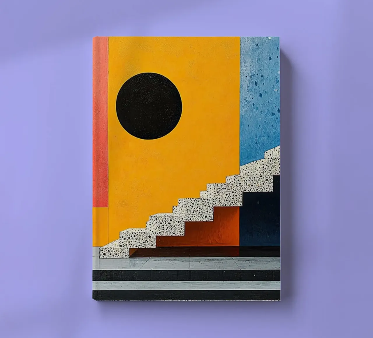 Surrealismus Architektur Design Geometrie Notizbuch von Nikis Art Studio